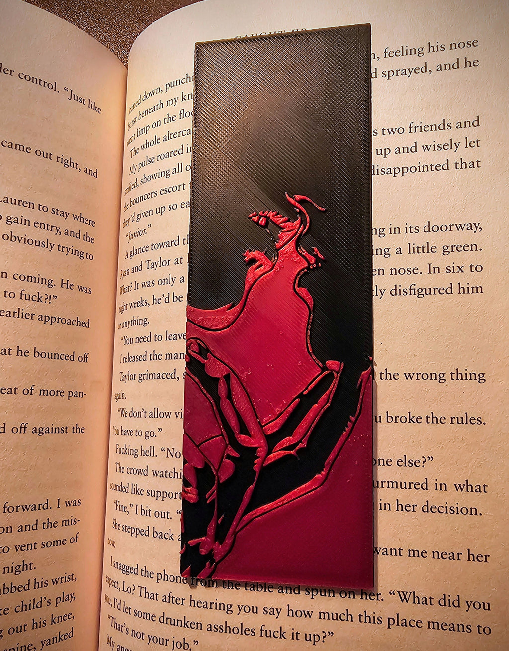 Just Breathe - Dark Romance Bookmark